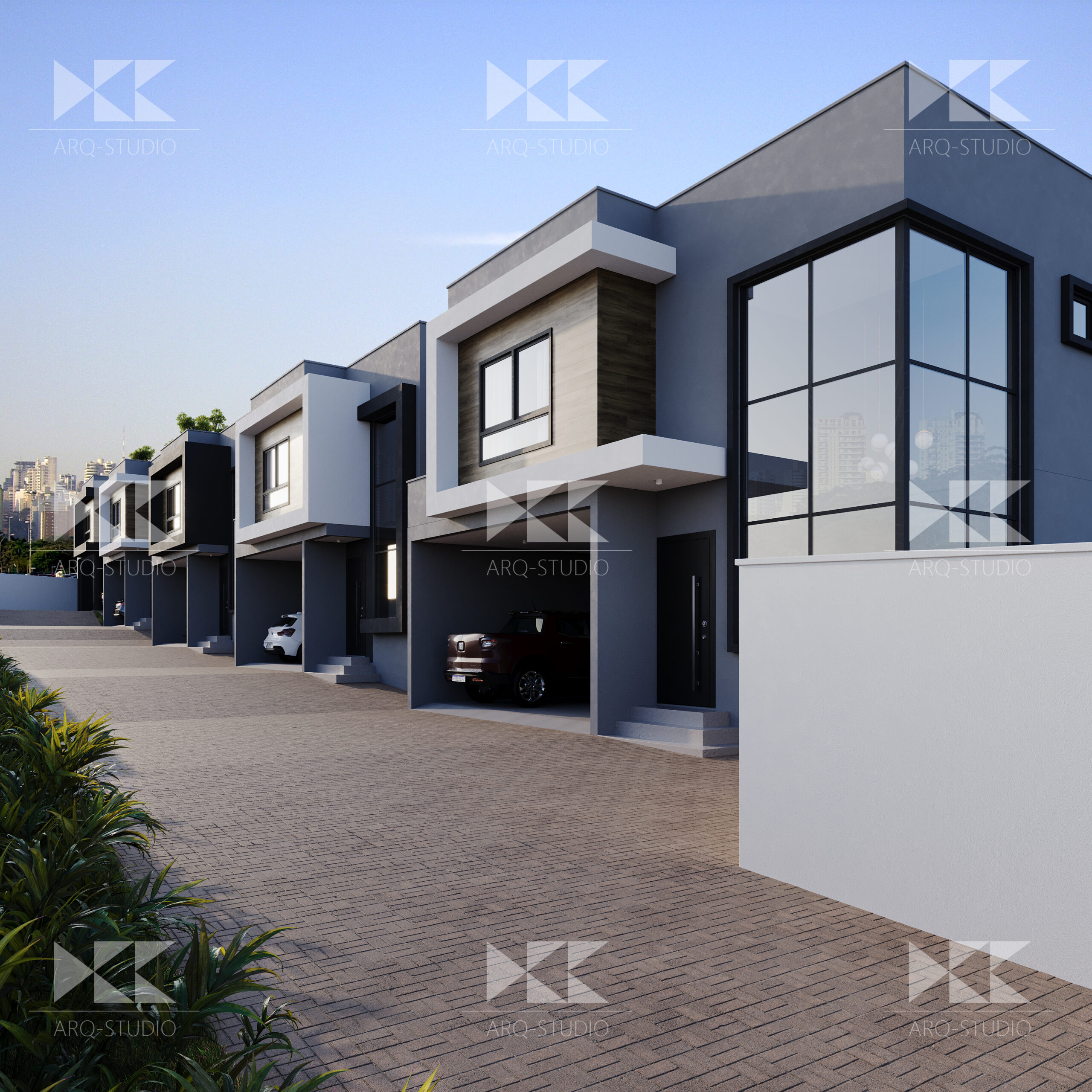 Residencial multifamiliar_Externa Fachada acesso casas_R00 - Mundial construtora (2)
